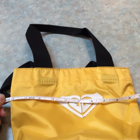 Roxy yellow small tote bag - Picture 7 of 8